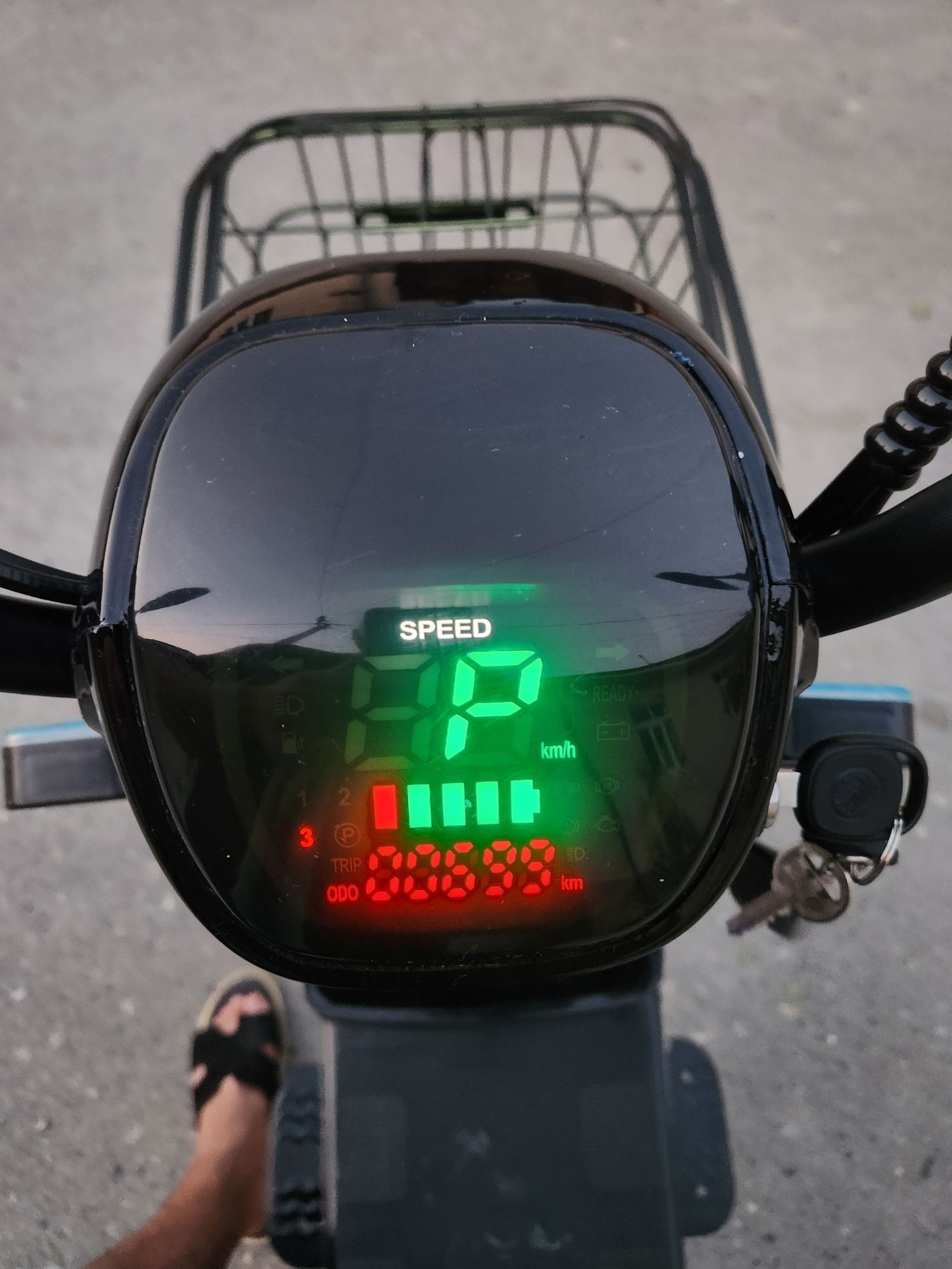 Elektro Skooter obmen Telefonga