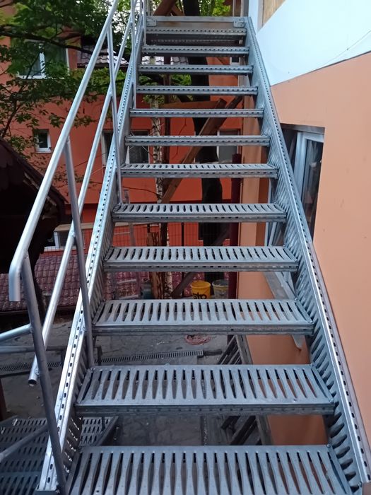 Scara metalica zincata 4mm