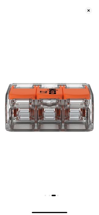 Set 50 x3 cleme (conectori)wago mmp 3 fire ,32A