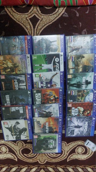 19 игр для Sony Playstation на русскомв хорошем состоянии