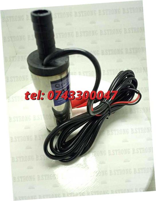 Pompa Transfer Lichid Submersibila Electrica 12v rot 8500min