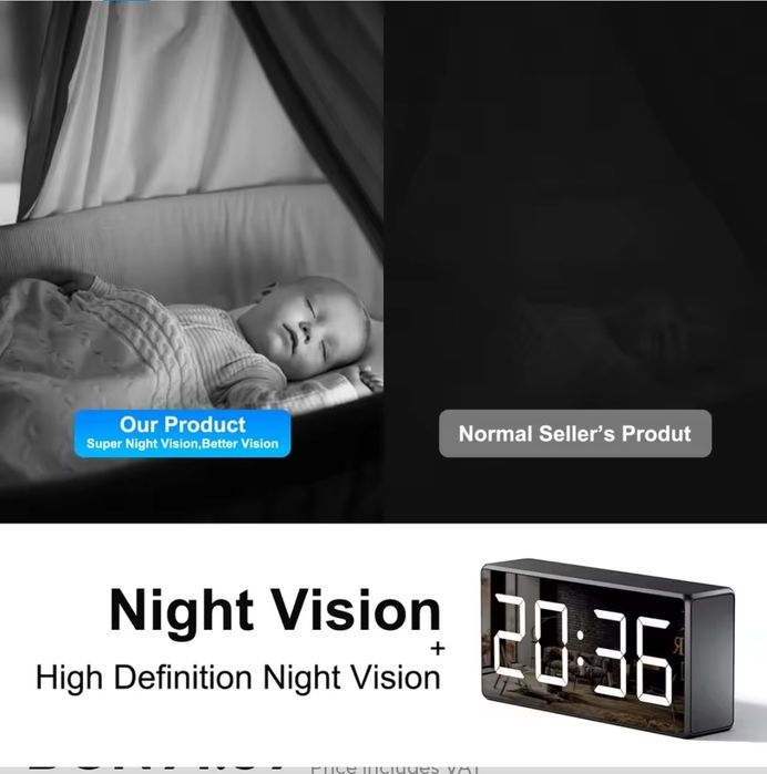 Скрита камера в часовник