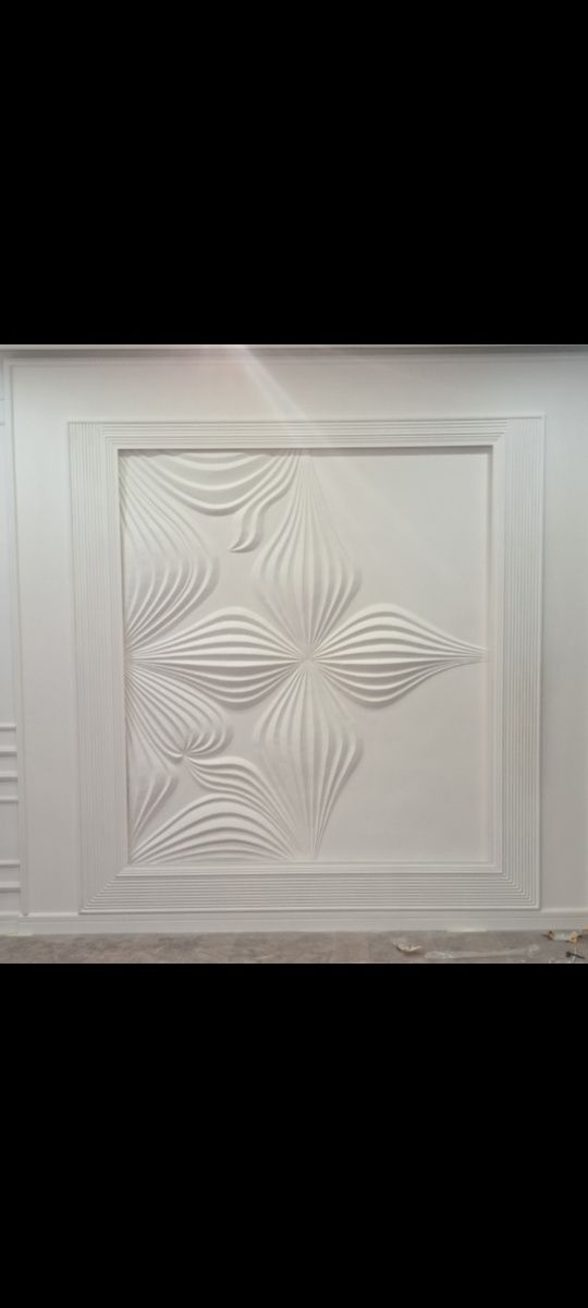 San’at va nafislik devoringizda! 3D relef, haykaltaroshlik va devor