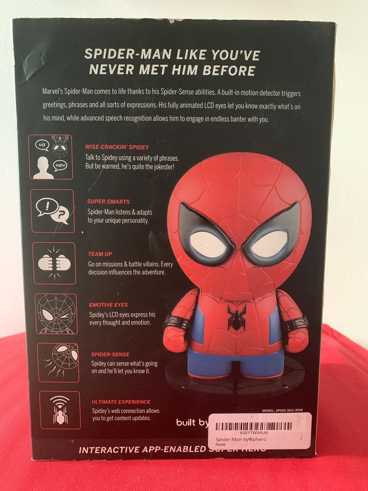Robot Interactiv Spider-Man Sphero, 8+