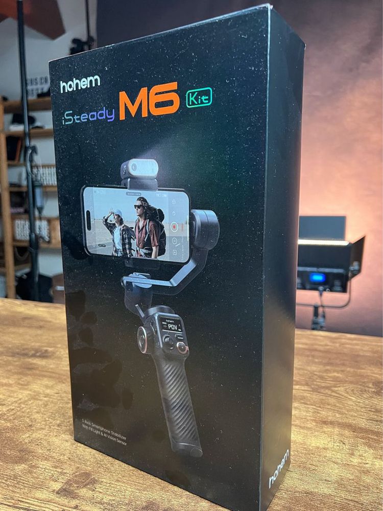 Hohem M6 Kit — Стабилизатор для телефона AI