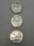 LOT 3 MONEDA ARGINT 900 - 5 Pesetas - Spania - 1870, 1876, 1885 !