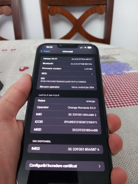 Iphone 13 Pro Max 128GB Graphite