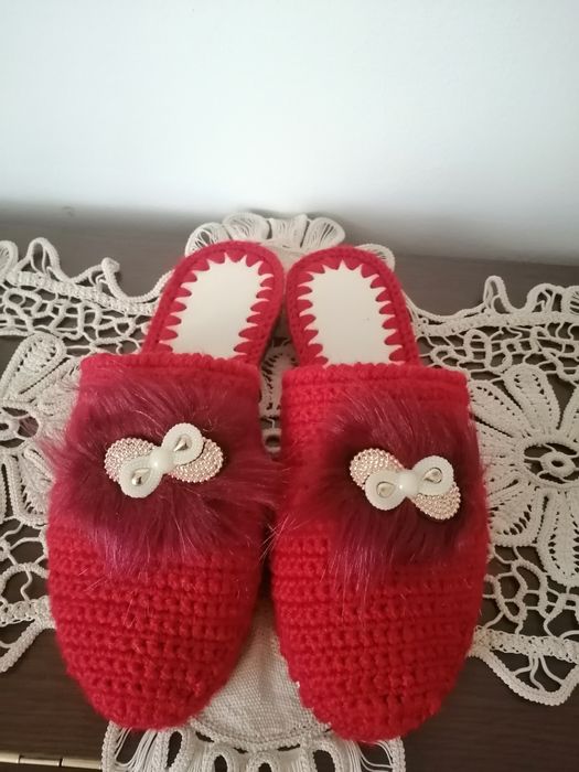 Incaltaminte crosetata: