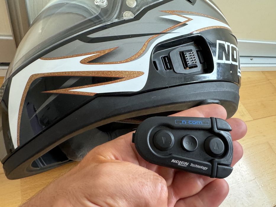 Casca moto Nolan S Sistem comunicare intercom Ncom pinlock motocicleta