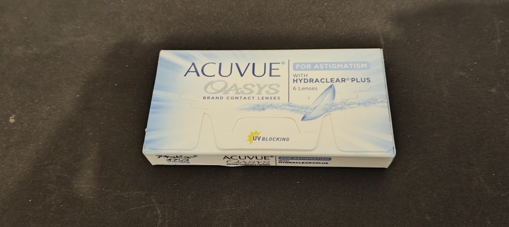 Lentile de contact bilunare ACUVUE -4.00 -0.75 10