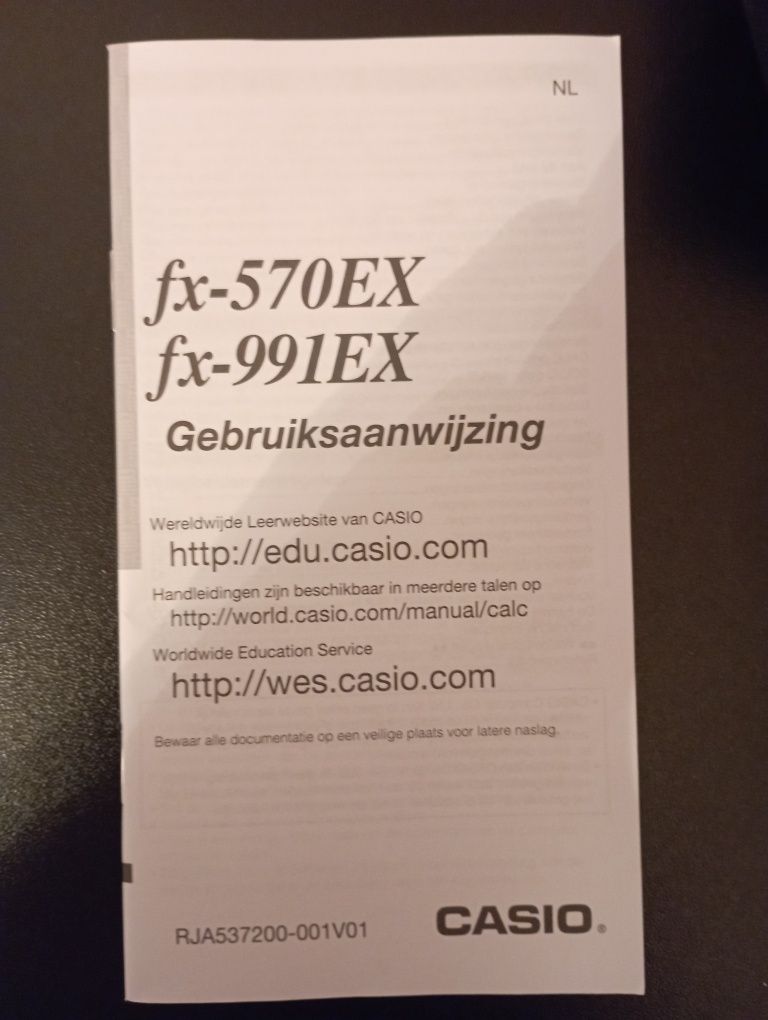 Инструкция калькулятора Casio fx-991/570 EX
