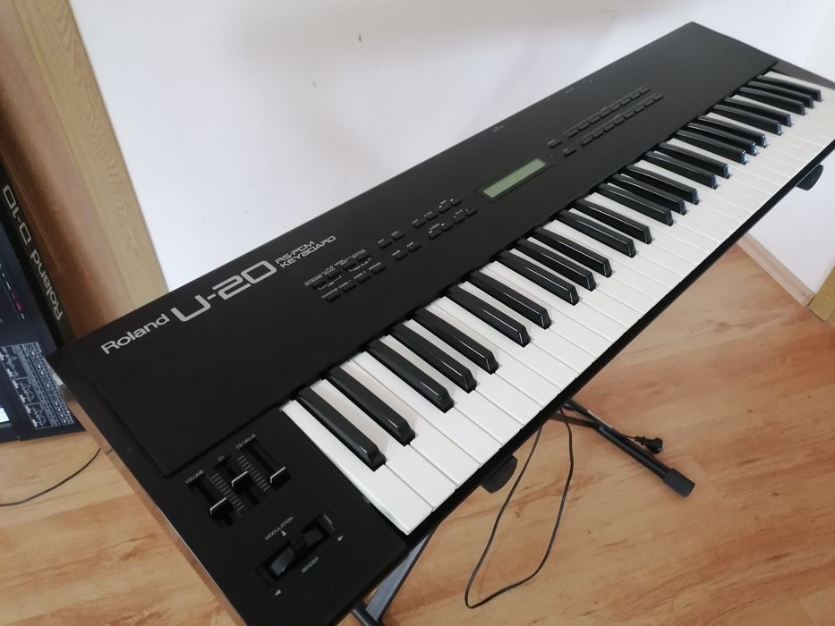 Roland D10 Roland U20 Roland W30 sintetizator orga pian