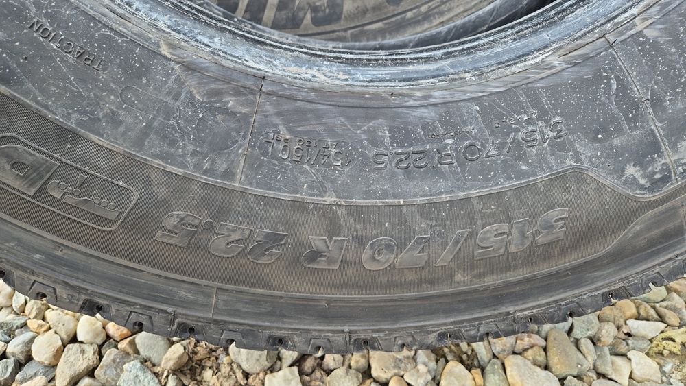 Anvelope-cauciucuri originale Michelin 315/70/22,5