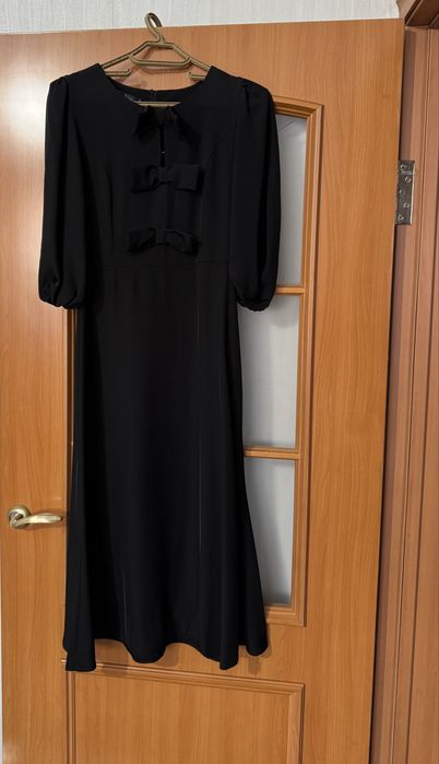 Платье черное, размер S 42-44