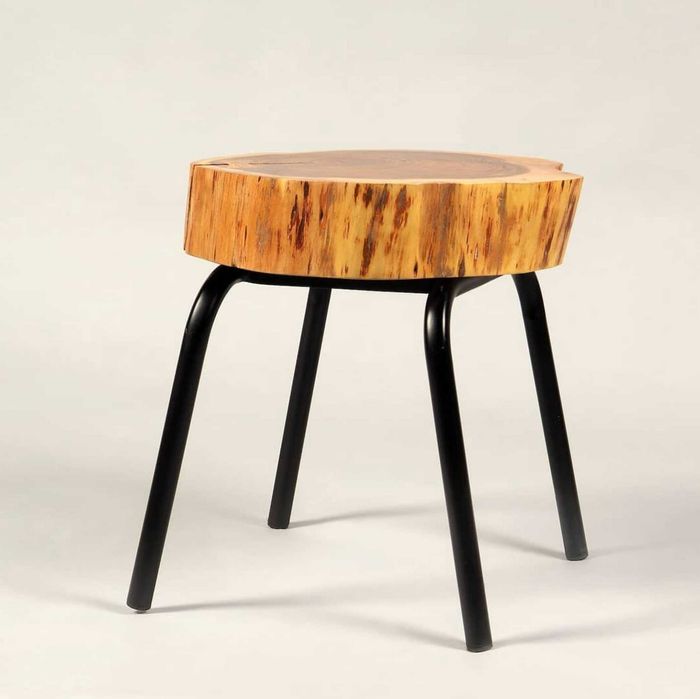 Piesa de Mobilier Designer | Masuta de Cafea Sahara | Sectiune Bustean