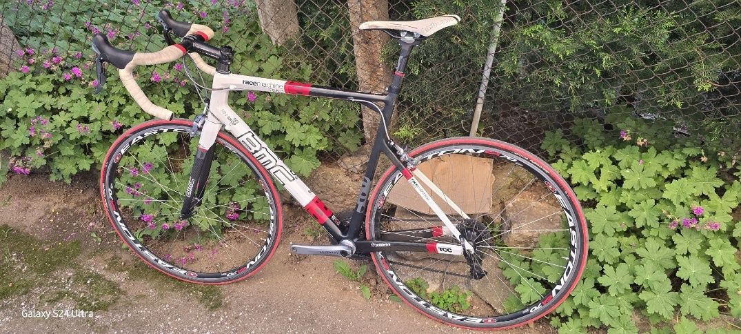 BMC race machine rm01 Шосеен карбонов велосипед 56 размер