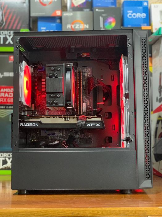 Комп I5 12-поколения RX 6600 XT. B760 и 1 Tb