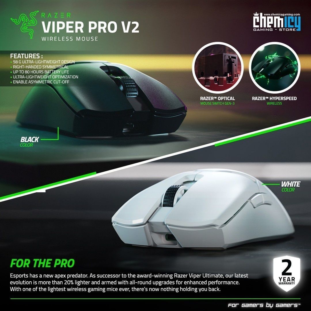 СКИДКА! RAZER VIPER V2 PRO Беспроводная мышка/мышь