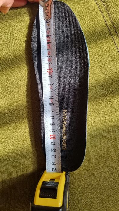 Emporio ARMANI черни дамски обувки/ сникърси, размер 38