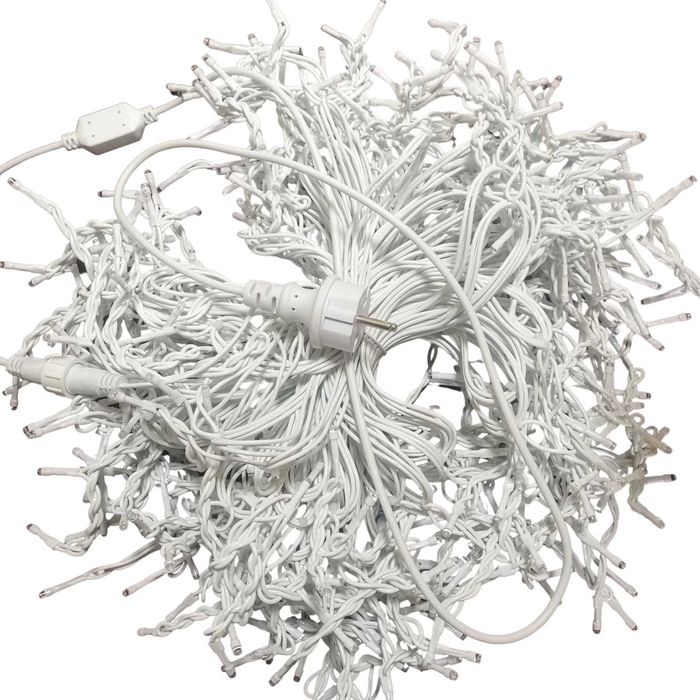 Instalatie 25m Turturi FLASH FIR GROS 500 LED multicolor albastru alb