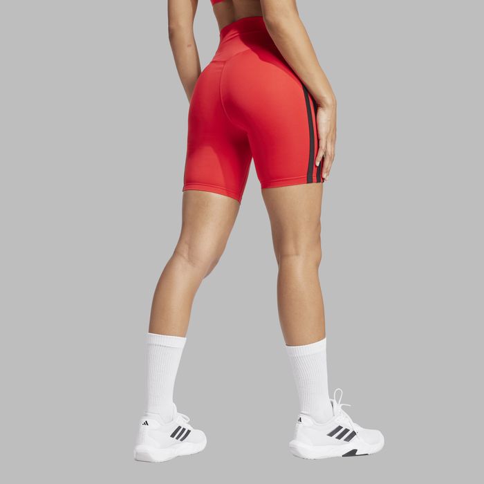 Pantalon scurt fitness Adidas Roșu Damă - produs resigilat Decathlon