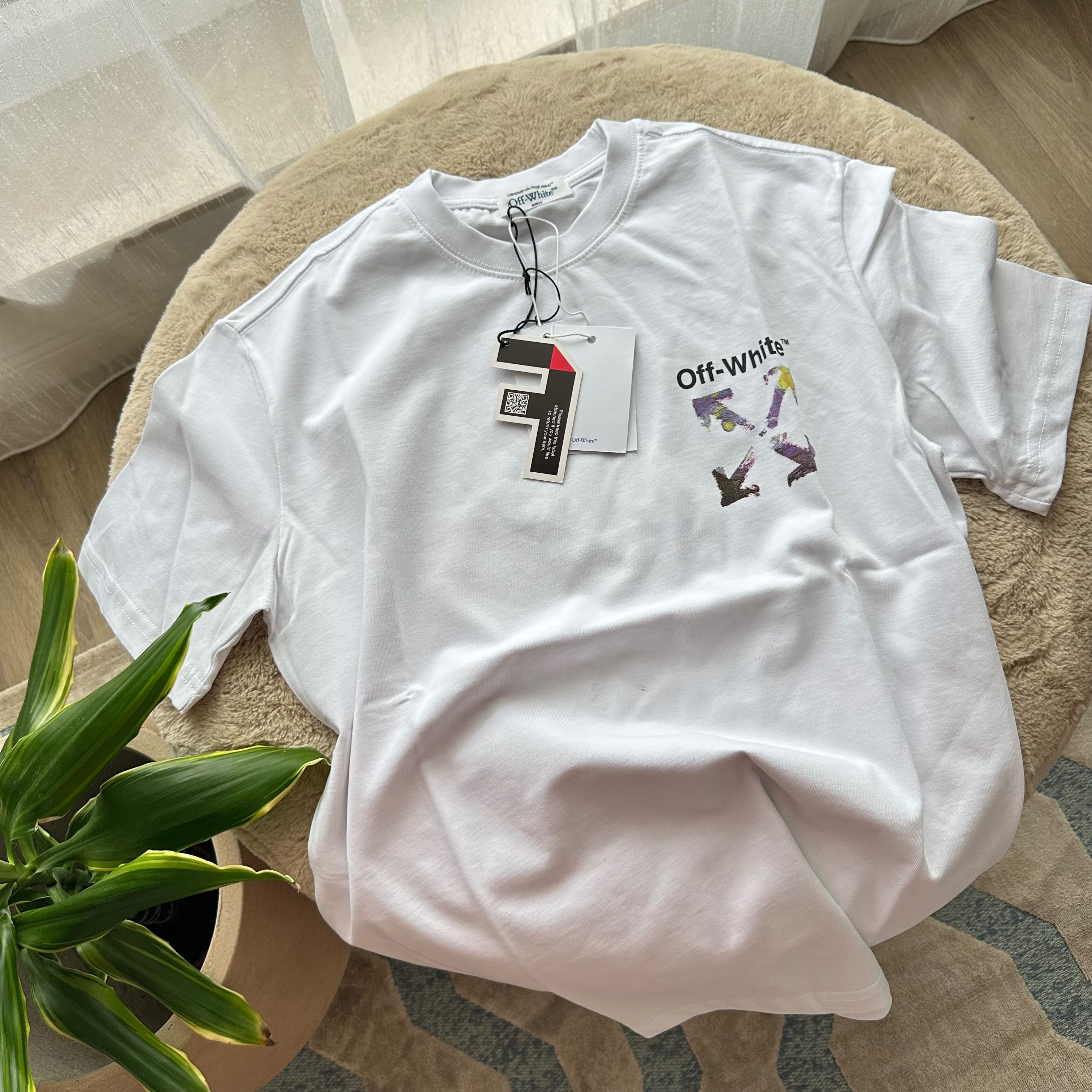 Tricou Off White Alb - Calitate Superioarā/Premium