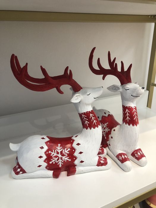Сувенир к Новому году 2 оленя  25000т