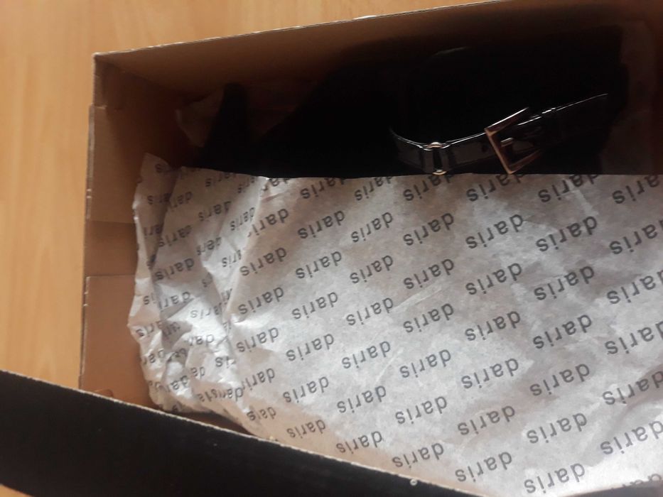 Дамски боти от естествен велур и лак "Daris"