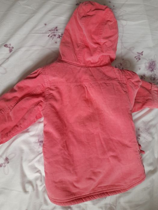 geaca iarna fata roz Fox 2 ani 18 24 luni noua eticheta