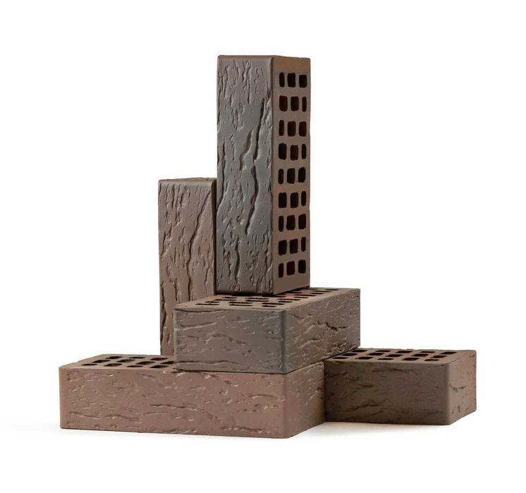 КИРПИЧ лицевой 1 НФ  Флеш руст  Баварская кладка г. Рудный