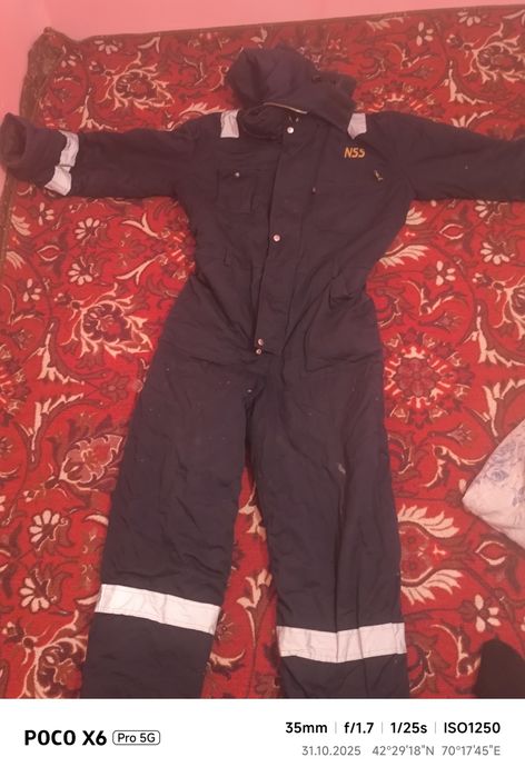 Зимний комбез 48 размер