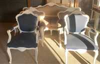 Canapele salon culoare alb lemn masiv tapițat