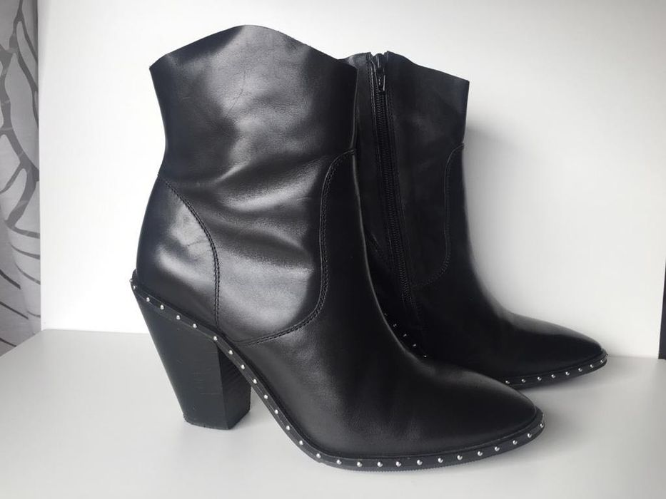 Боти Bronx черни размер 40.5