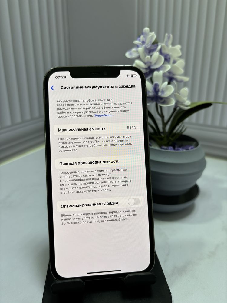 Iphone 12 Pro 128Gb Graphite Pintel.kz