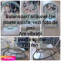 Balansoar, salteluta muzicala + altele