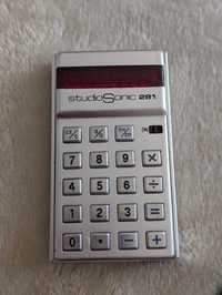 Calculator de buzunar StudioSonic 281 din 1975, metalic