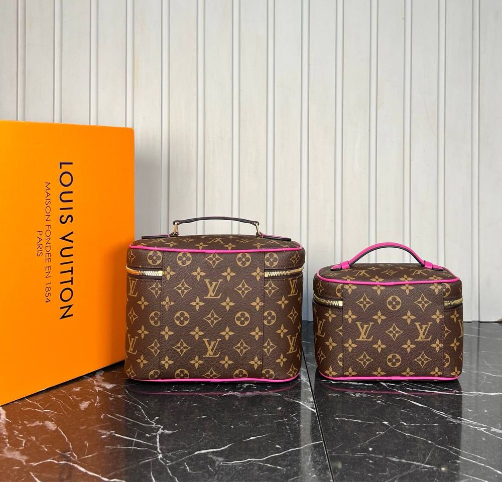 Geanta/Genti Louis Vuitton Nice BB Mini Piele Naturala