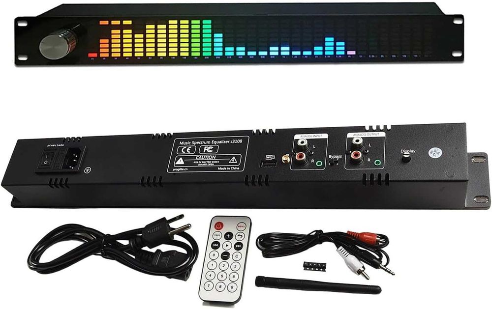 Цифров еквалайзер Smart Technology J3108, 31-лентов цветен дисплей
