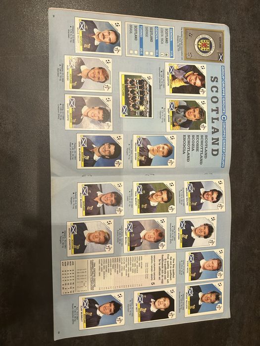 Album complet cupa mondiala Italia 1990