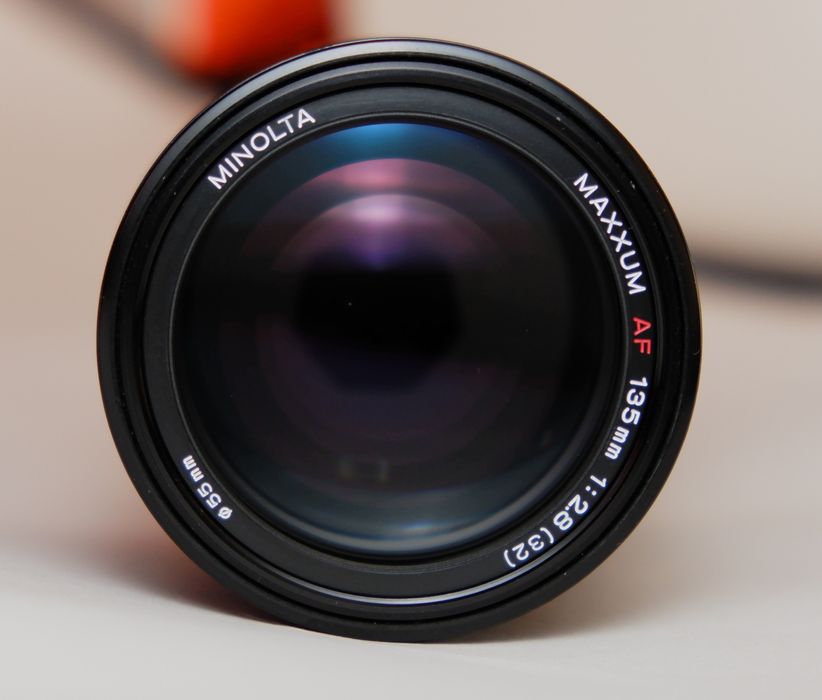 Легендарный Minolta Maxxum (байонет Sony A) 135/2.8 коллекционный