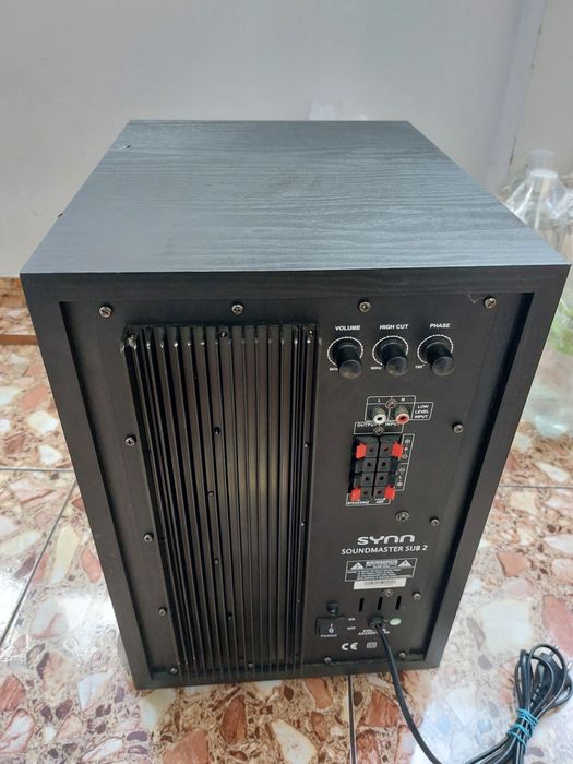 Subwoofer activ DEFECT Synn Soundmaster SUB 2, 100W RMS