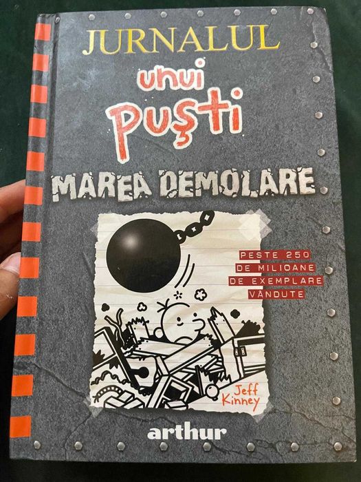 vand colectie 5 carti jurnalul unui pusti