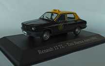 Macheta Renault 12 TL (Dacia 1300) Taxi Buenos Aires 1994 -Altaya 1/43