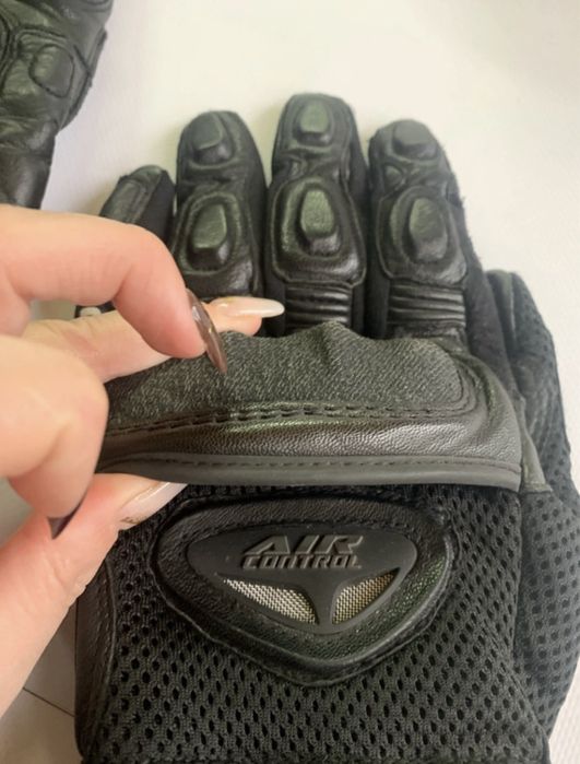 Mănuși moto Vanucci din piele, protecții rigide – mărime 3XL / 12