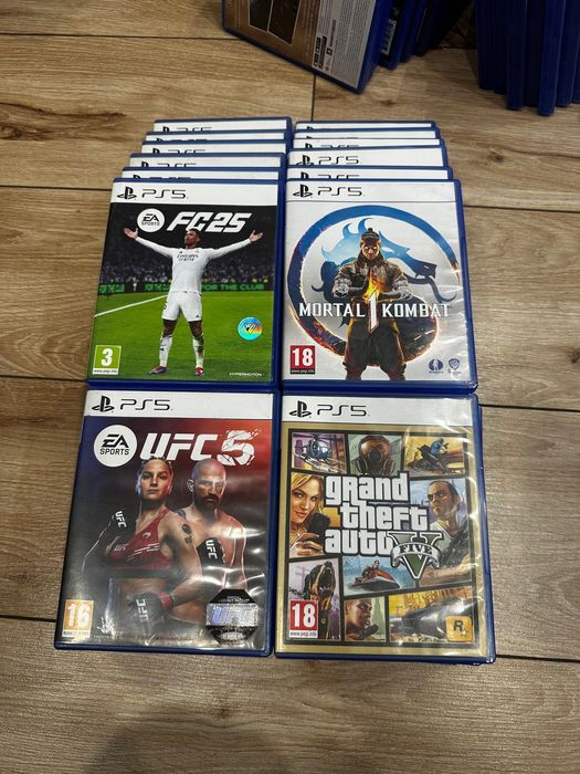 FIFA UFC GTA Майнкрафт Гонки Детские Игры PlayStation 5 диски Ps Пс4 5