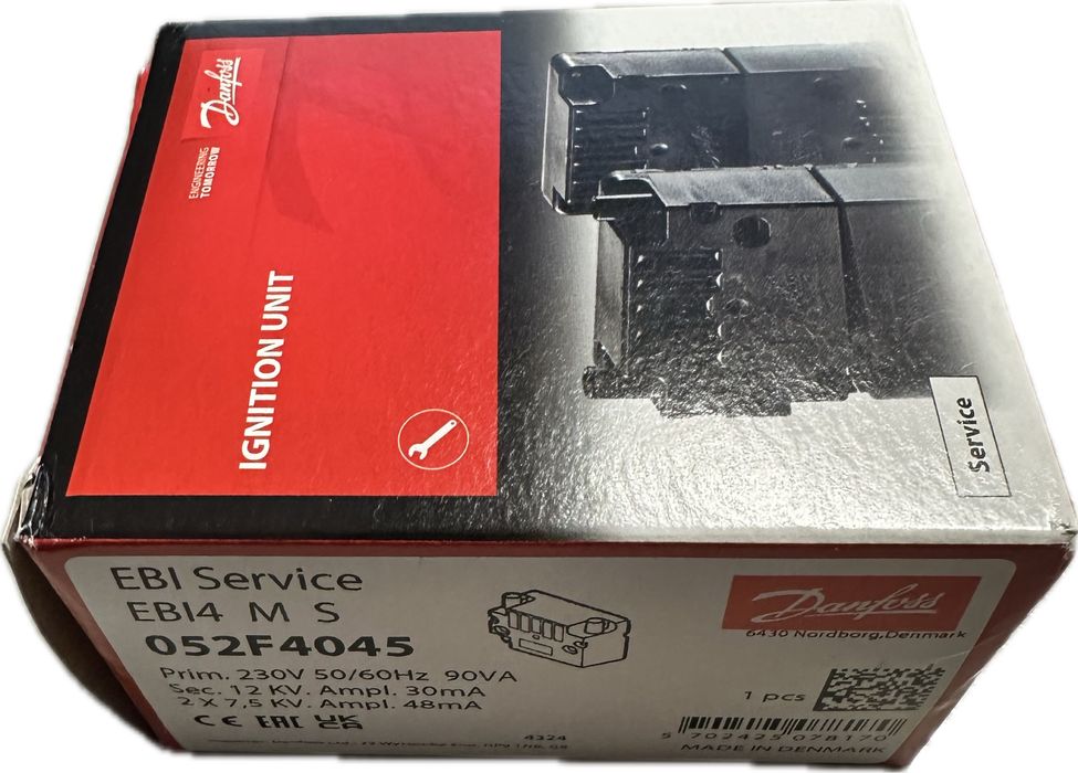 Bobina aprindere Danfoss EBI4 MS