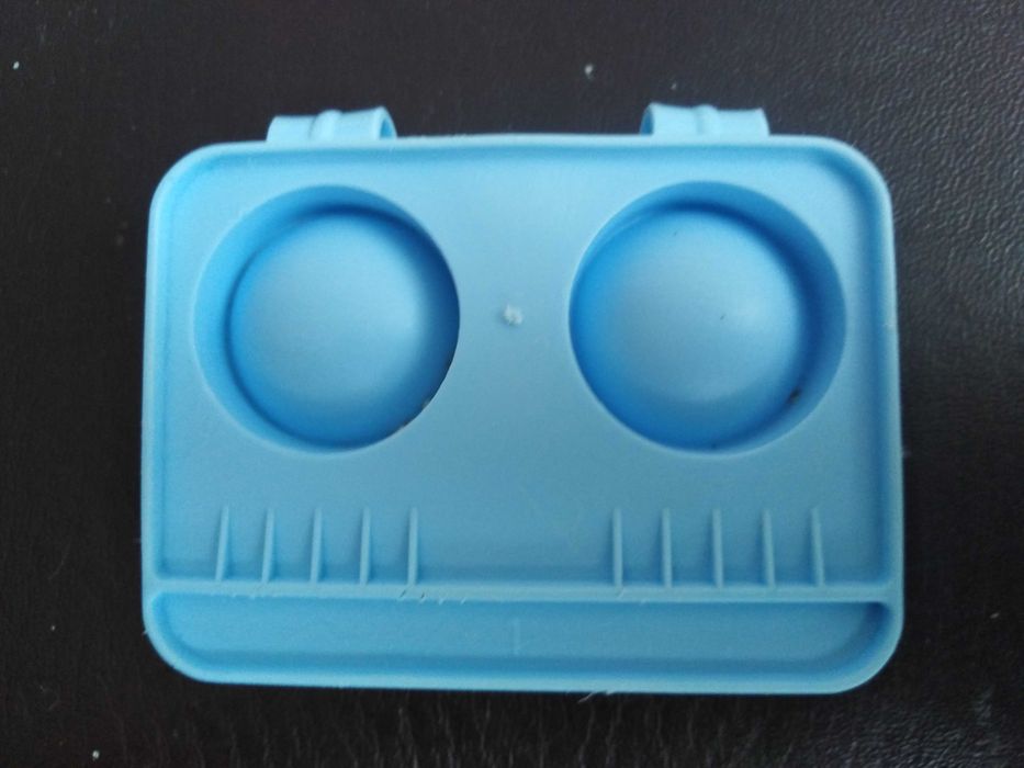 Cutie Pentru Depozitare Lentile De Contact De Culoare Albastru