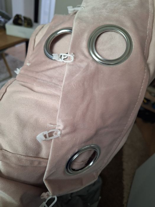 Плътни завеси с халки 2 вида