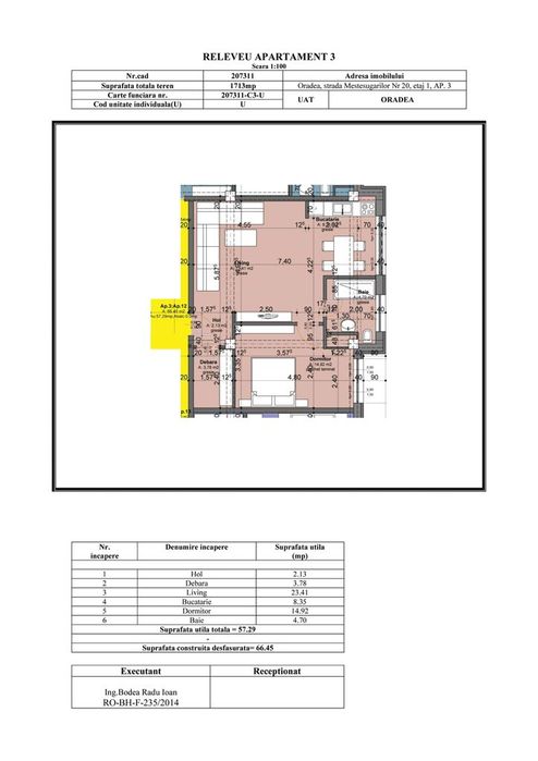 vindem apartamente PREMIUM cu 2 camere in bloc nou S+P+3E