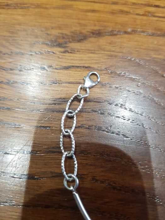 Bratara de dama argint 925 finuta,trifoi,floare deosebita